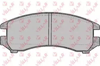 Комплект тормозных колодок, дисковый тормоз VILLAR купить