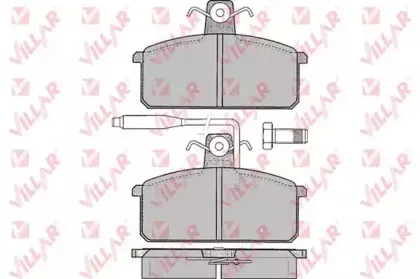 Комплект тормозных колодок, дисковый тормоз VILLAR купить