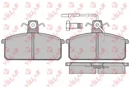 Комплект тормозных колодок, дисковый тормоз VILLAR купить