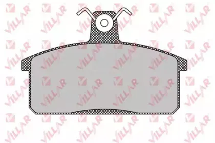 Комплект тормозных колодок, дисковый тормоз VILLAR купить