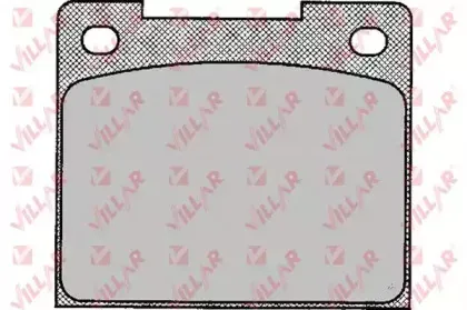 Комплект тормозных колодок, дисковый тормоз VILLAR купить