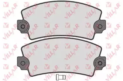 Комплект тормозных колодок, дисковый тормоз VILLAR купить