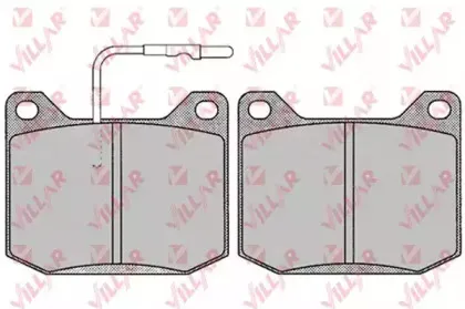Комплект тормозных колодок, дисковый тормоз VILLAR купить