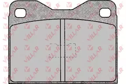Комплект тормозных колодок, дисковый тормоз VILLAR купить