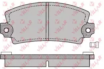 Комплект тормозных колодок, дисковый тормоз VILLAR купить