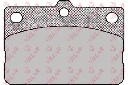 Комплект тормозных колодок, дисковый тормоз VILLAR купить