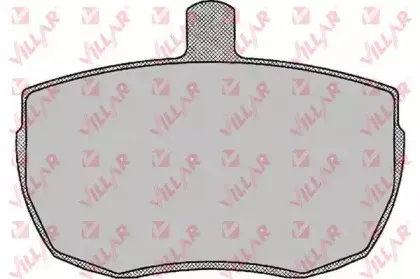 Комплект тормозных колодок, дисковый тормоз VILLAR купить