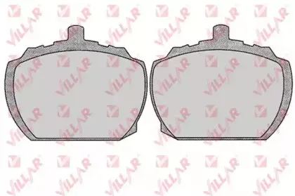 Комплект тормозных колодок, дисковый тормоз VILLAR купить