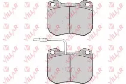 Комплект тормозных колодок, дисковый тормоз VILLAR купить