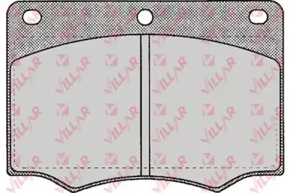 Комплект тормозных колодок, дисковый тормоз VILLAR купить