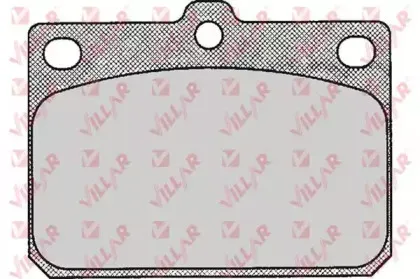 Комплект тормозных колодок, дисковый тормоз VILLAR купить