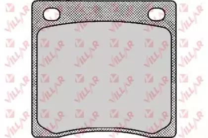 Комплект тормозных колодок, дисковый тормоз VILLAR купить
