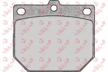 Комплект тормозных колодок, дисковый тормоз VILLAR купить