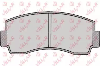 Комплект тормозных колодок, дисковый тормоз VILLAR купить