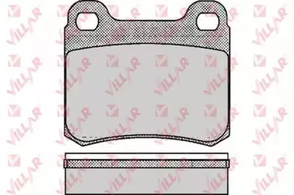 Комплект тормозных колодок, дисковый тормоз VILLAR купить