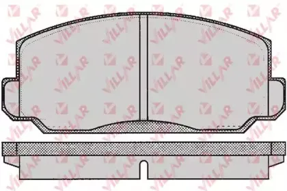 Комплект тормозных колодок, дисковый тормоз VILLAR купить