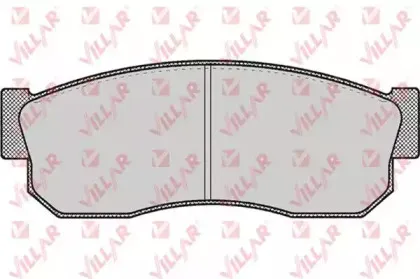 Комплект тормозных колодок, дисковый тормоз VILLAR купить