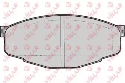 Комплект тормозных колодок, дисковый тормоз VILLAR купить