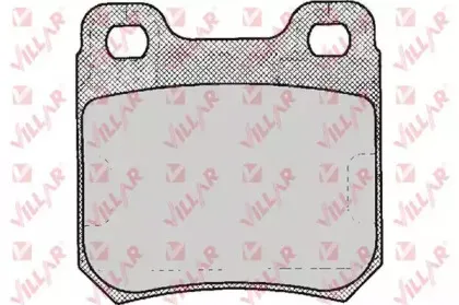 Комплект тормозных колодок, дисковый тормоз VILLAR купить