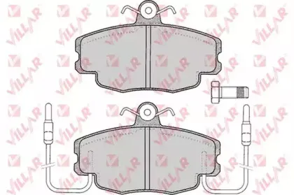 Комплект тормозных колодок, дисковый тормоз VILLAR купить