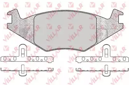Комплект тормозных колодок, дисковый тормоз VILLAR купить
