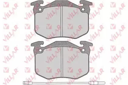 Комплект тормозных колодок, дисковый тормоз VILLAR купить