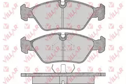 Комплект тормозных колодок, дисковый тормоз VILLAR купить