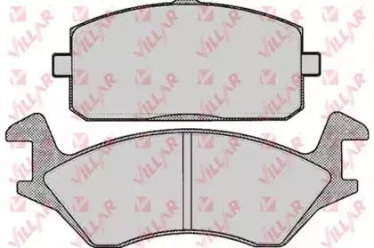 Комплект тормозных колодок, дисковый тормоз VILLAR купить