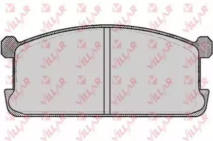Комплект тормозных колодок, дисковый тормоз VILLAR купить