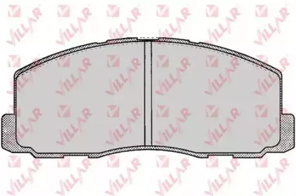 Комплект тормозных колодок, дисковый тормоз VILLAR купить