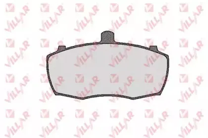 Комплект тормозных колодок, дисковый тормоз VILLAR купить