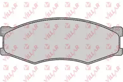 Комплект тормозных колодок, дисковый тормоз VILLAR купить