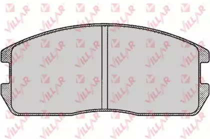 Комплект тормозных колодок, дисковый тормоз VILLAR купить