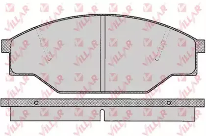 Комплект тормозных колодок, дисковый тормоз VILLAR купить