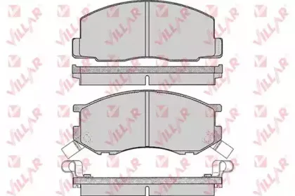 Комплект тормозных колодок, дисковый тормоз VILLAR купить