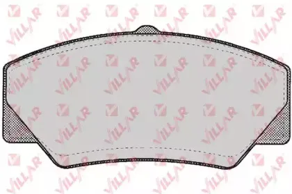 Комплект тормозных колодок, дисковый тормоз VILLAR купить