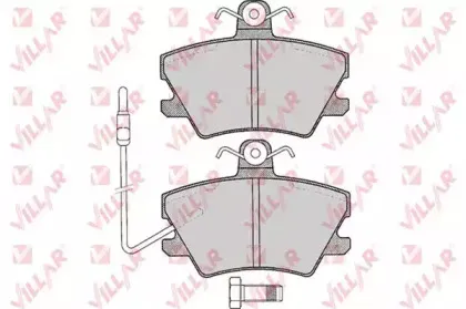 Комплект тормозных колодок, дисковый тормоз VILLAR купить