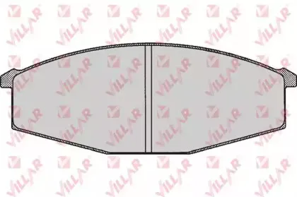 Комплект тормозных колодок, дисковый тормоз VILLAR купить