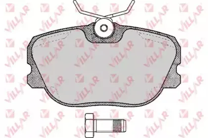 Комплект тормозных колодок, дисковый тормоз VILLAR купить
