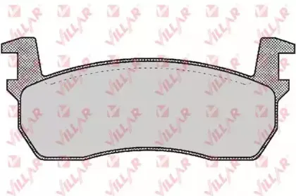 Комплект тормозных колодок, дисковый тормоз VILLAR купить