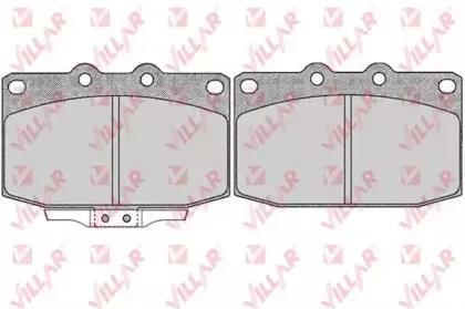 Комплект тормозных колодок, дисковый тормоз VILLAR купить
