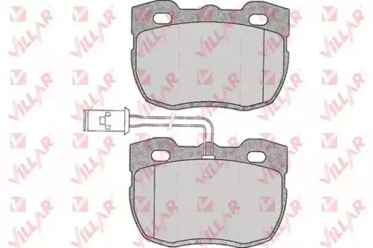 Комплект тормозных колодок, дисковый тормоз VILLAR купить