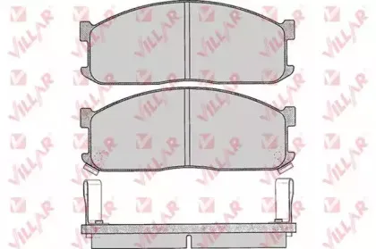 Комплект тормозных колодок, дисковый тормоз VILLAR купить