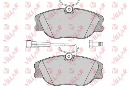 Комплект тормозных колодок, дисковый тормоз VILLAR купить