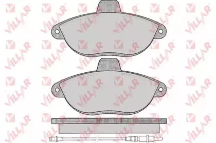Комплект тормозных колодок, дисковый тормоз VILLAR купить