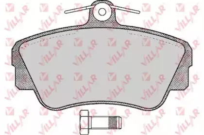 Комплект тормозных колодок, дисковый тормоз VILLAR купить