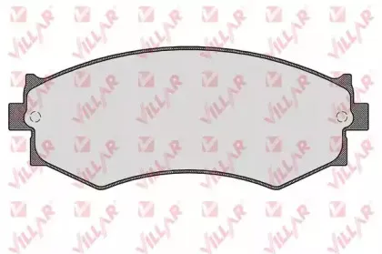 Комплект тормозных колодок, дисковый тормоз VILLAR купить