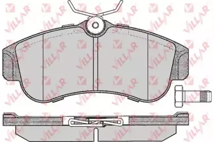 Комплект тормозных колодок, дисковый тормоз VILLAR купить