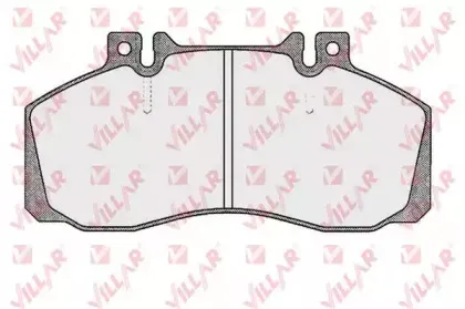Комплект тормозных колодок, дисковый тормоз VILLAR купить