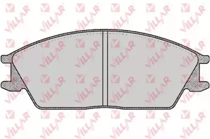 Комплект тормозных колодок, дисковый тормоз VILLAR купить
